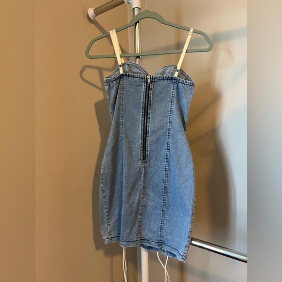 Drawstring Mini Dress - Picture 5 of 5